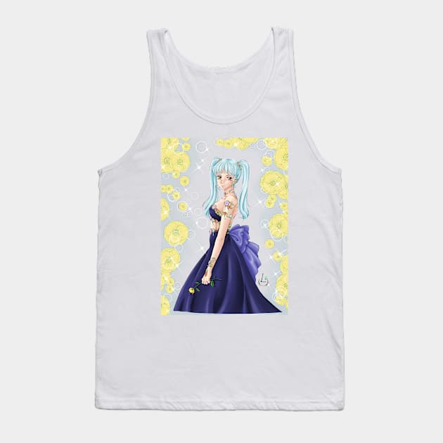 Lady Popii Tank Top by AudreyWagnerArt